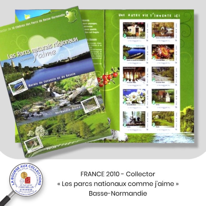 2010 - Collector Les parcs naturels régionaux comme j'aime - Basse-Normandie