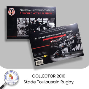 2010 - Collector 10 timbres Stade Toulousain Rugby