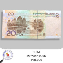 Charger l&#39;image dans la galerie, CHINE - 20 Yuan 2005 - Pick.905
