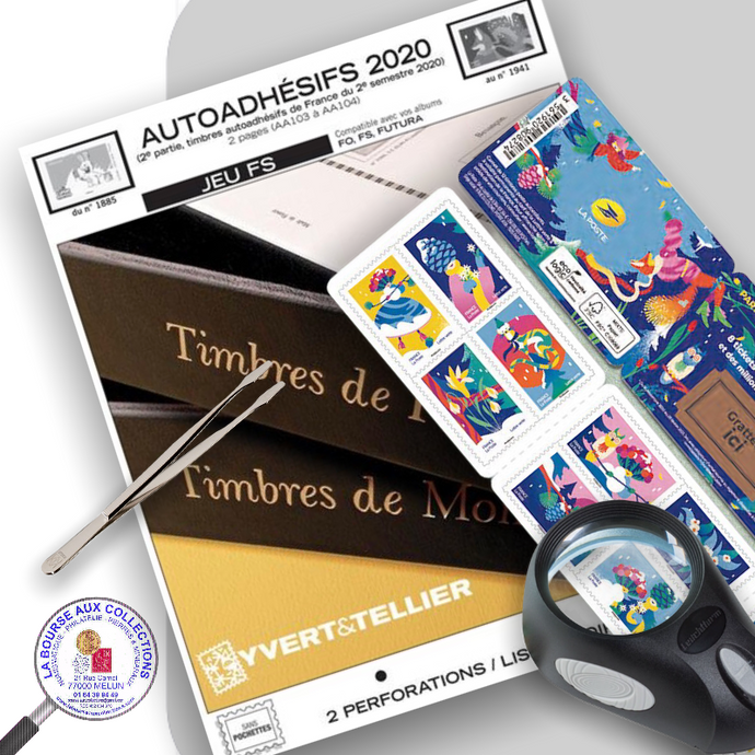 Yvert & Tellier -  Jeu France FS autoadhésifs 2020 2ème semestre