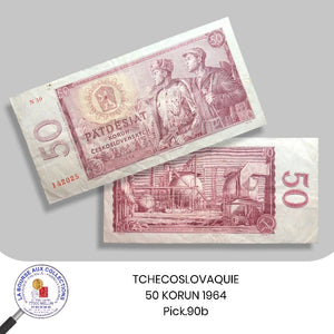 TCHECOSLOVAQUIE - 50 KORUN 1964 - Pick.90b