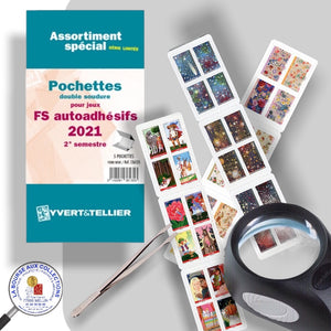 Yvert et Tellier - Assortiments de pochettes France autoadhésifs FS 2021 - 2ème semestre