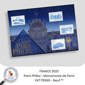 2022 - Y&T F5595 - Paris Philex 2022 / Monuments de Paris - NEUF **