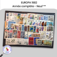 Charger l&#39;image dans la galerie, Année complète timbres EUROPA 1982 - Neufs **

