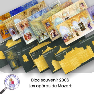 2006 - Blocs souvenirs n° 7/12 - Les opéras de Mozart - Neuf **