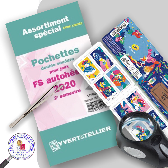 Yvert & Tellier -  Assortiment de pochettes FO/FS autoadhésifs 2020 2ème semestre