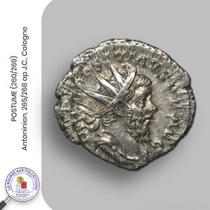 POSTUME (260/269) - Antoninien, 265/268 ap J.C., Cologne