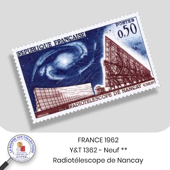 1962 - Y&T 1362 - Radiotélescope de Nancay - Neuf **