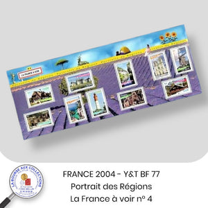 2004 - BF n° 77 -  Portraits de régions. La France a voir N° 4  - Neuf **