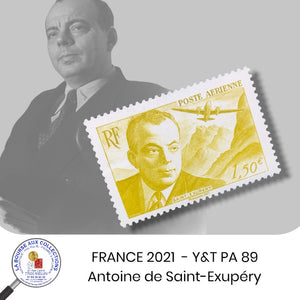2021 - Y&T PA 89 - Antoine de Saint-Exupéry / 75ans du Petit Prince - NEUF **