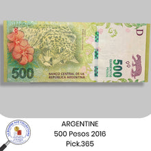 Charger l&#39;image dans la galerie, ARGENTINE - 500 Pesos 2016 - Pick.365

