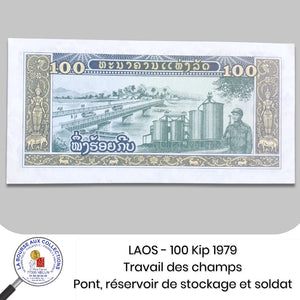 LAOS - 100 Kip 1979 - Pick30a