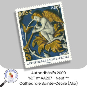 2009 - Autoadhésifs - Y&T n° AA 267 - Cathédrale Sainte-Cécile (Albi) - Neuf **