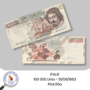 ITALIE - 100 000 Lires - 01/09/1983 - Pick.110a