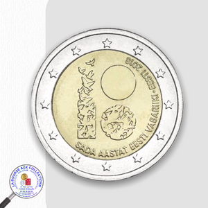 2 euro Estonie 2018 - 100 ans de la République