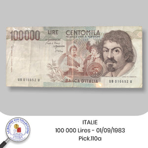 ITALIE - 100 000 Lires - 01/09/1983 - Pick.110a