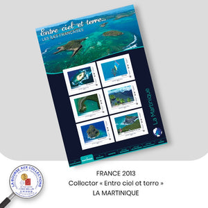 2013 - Collector "Entre ciel et terre" Les îles françaises -  LA MARTINIQUE