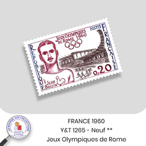 1960 - Y&T 1265 - Jeux olympiques de Rome - Neuf **