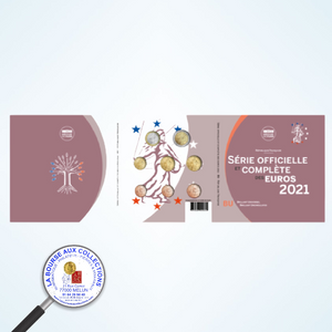 Coffret série monnaies euro France 2021 BU - Monnaie de Paris / La Bourse aux Collections Numismate Melun