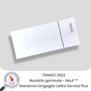 2023 - Y&T 5644 - Roulette tirage gommé - Marianne l'Engagée Service Plus
