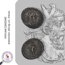 Charger l&#39;image dans la galerie, POSTUME (260/269) - Antoninien, 262 ap J.C., Trèves
