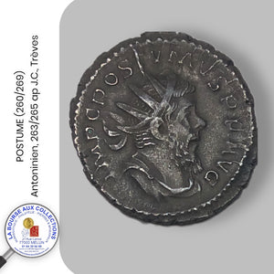 POSTUME (260/269) - Antoninien, 263/265 ap J.C., Trèves