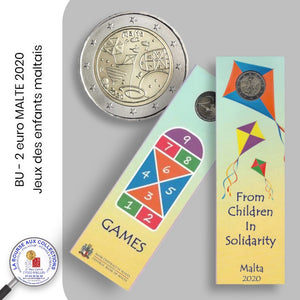 BU 2 euros MALTE 2020 - Jeux des enfants maltais