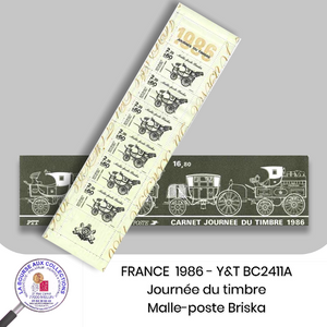 1986 - Journée du Timbre BC2411A- Malle-poste Briska - Neuf **