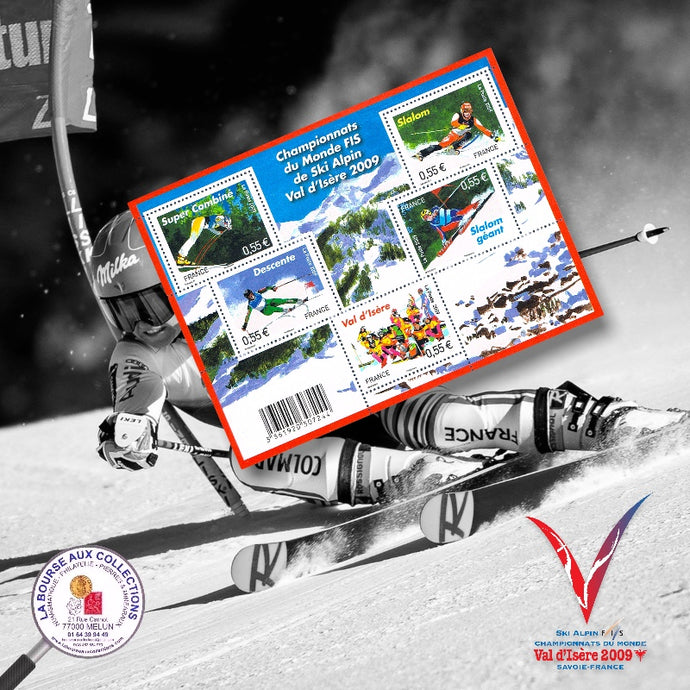 2009 BF n° F4329 - Championnats du  monde FIS de ski alpin à Val d'Isère - Neuf **