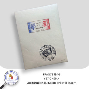 CNEP 1946 - Bloc n° Y&T 1A - Salon philatélique C.S.N.T.P.