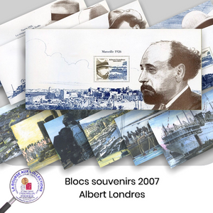 2007- Blocs souvenirs n° 17/22 - Albert Londres - Neuf **