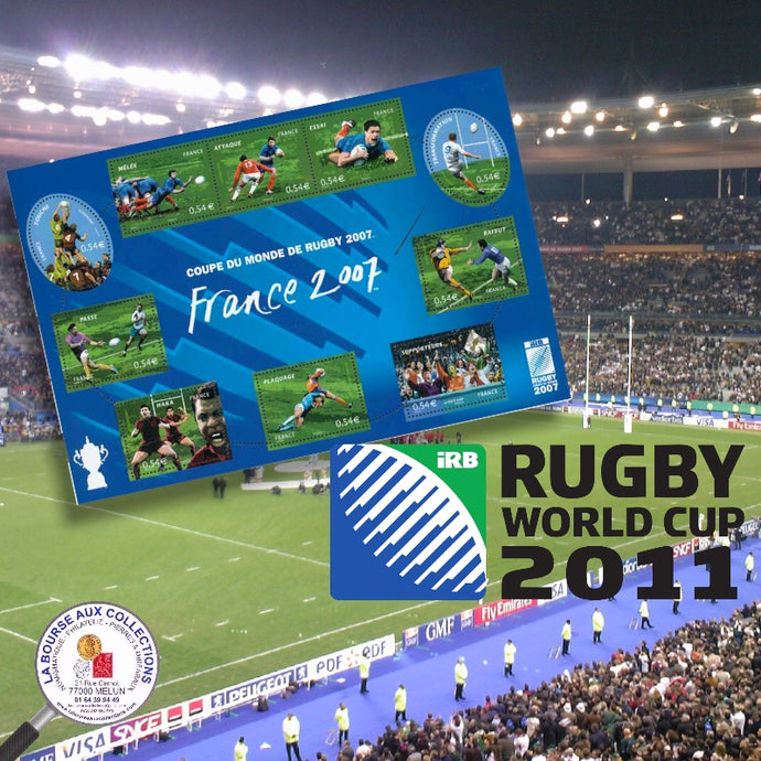 2007 - BF n° 110 - VIème Coupe du monde de Rugby organisée par la France  - Neuf **