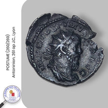 Charger l&#39;image dans la galerie, POSTUME (260/269) - Antoninien, 261 ap J.C., Lyon
