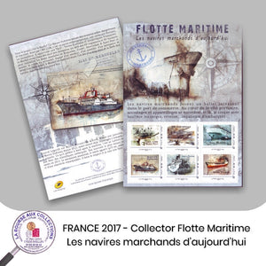 2017 - Collector Flotte Maritime LES NAVIRES MARCHANDS D'AUJOURD'HUI