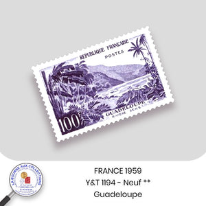 1959 - Y&T 1194 - Guadeloupe - Neuf **