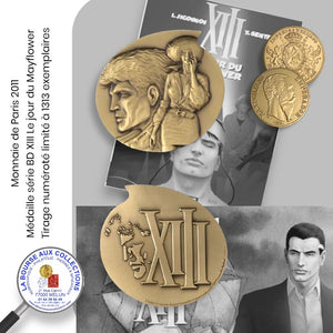 Médaille - Série XIII Le Jour du Mayflower - Monnaie de Paris 2011