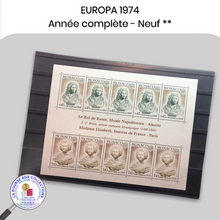 Charger l&#39;image dans la galerie, Année complète timbres EUROPA 1974 - Neufs **
