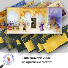 Charger l&#39;image dans la galerie, 2006 - Blocs souvenirs n° 7/12 - Les opéras de Mozart - Neuf **
