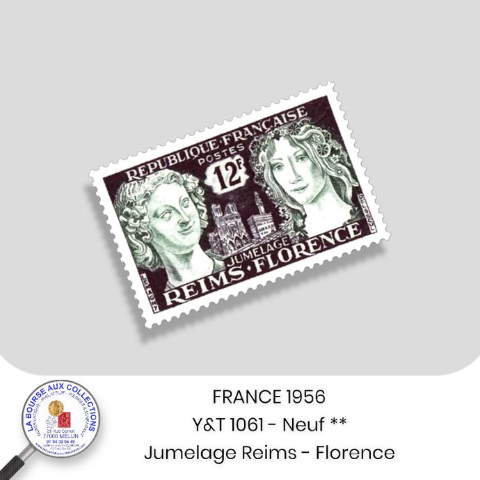 1956 - Y&T 1061 - Jumelage Reims-Florence - Neuf **