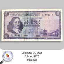 Charger l&#39;image dans la galerie, AFRIQUE DU SUD - 5 RAND 1975 . Pick.112c
