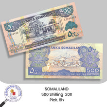 Charger l&#39;image dans la galerie, SOMALILAND - 500 Shilling  2011 - Pick. 6h - NEUF / UNC
