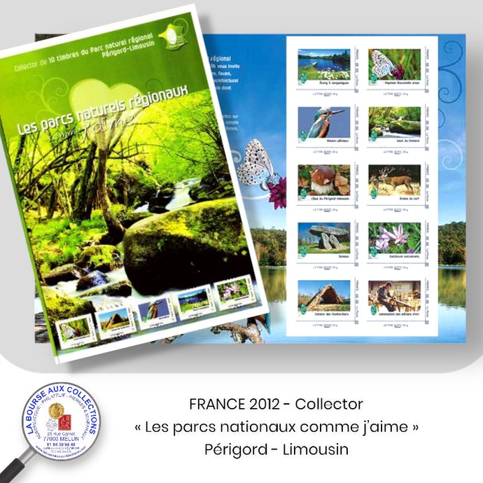 2012 - Collector Les parcs naturels régionaux comme j'aime - Périgord-Limousin