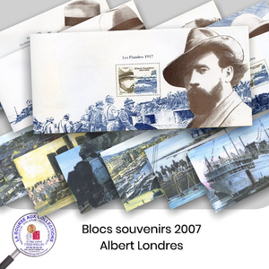 2007- Blocs souvenirs n° 17/22 - Albert Londres - Neuf **