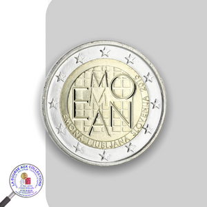2 euros SLOVENIE 2015 - 2000 ans de la fondation de la Ville de Emona.