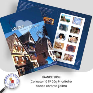 2009 - Collector  10 TP - L'Alsace comme j'aime -