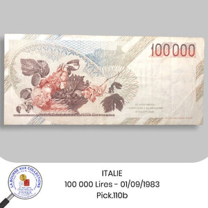 ITALIE - 100 000 Lires - 01/09/1983 - Pick.110b