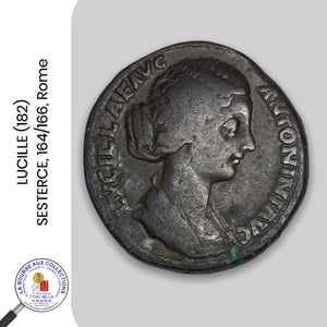 LUCILLE (182 ap J.C.) - SESTERCE, 164/166 ap. J.C., Rome