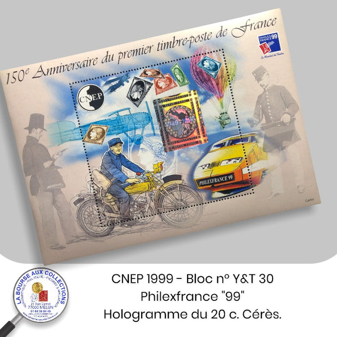 CNEP 1999 - Bloc n° Y&T 30 - Philexfrance 