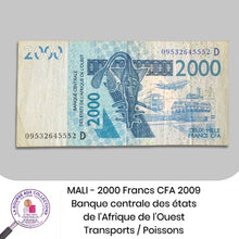 Charger l&#39;image dans la galerie, MALI - 2 000 Francs CFA 2009 - Pick.416Dh
