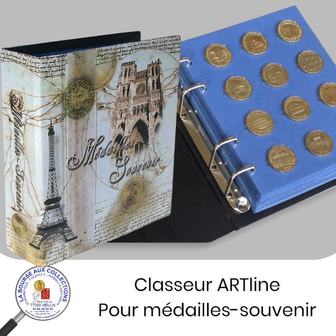 Classeur ARTline pour Médailles-Souvenir – LA BOURSE AUX COLLECTIONS